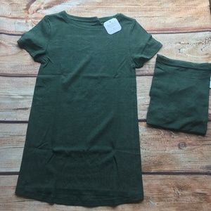 2pk Isabel Maternity forest green tees NWT!